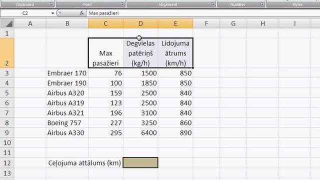 DVĢ Informātika - MS Excel 2007 - formatēšana смотреть онлайн