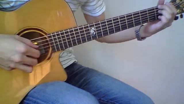 Yesterday / The Beatles (acoustic guitar solo) смотреть онлайн