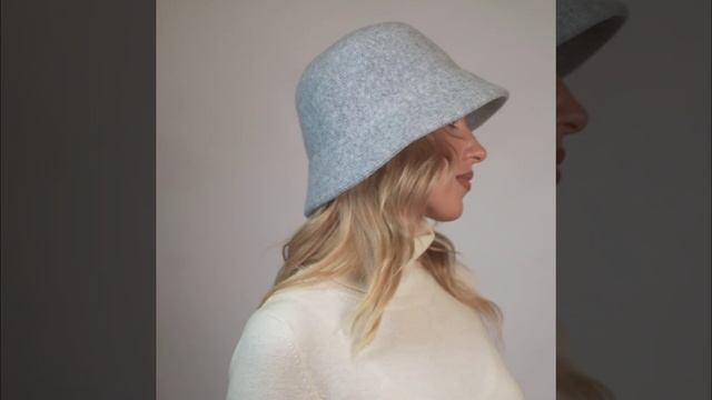 DZ4-3 Шляпа жен. 100% полиэстер разм.57 FABRETTI