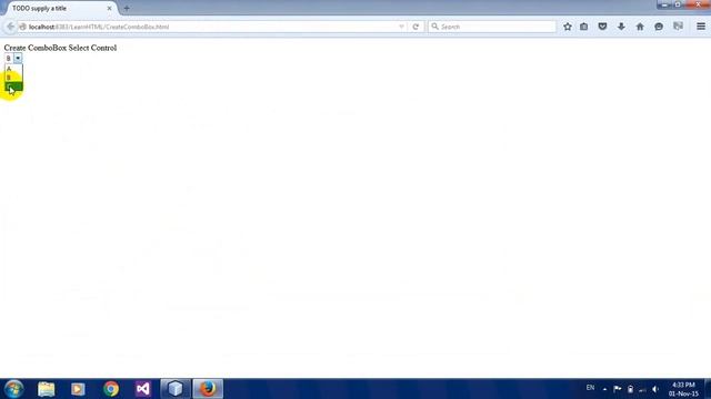 How to Create ComboBox Control in HTML5 смотреть онлайн