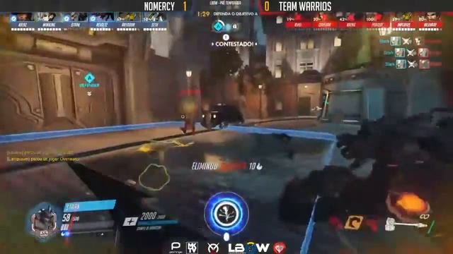 NOMERCY VS TEAM WARRIORS - Partida 2 - Primeira Semana LBOW смотреть онлайн