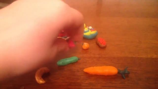 Поделки из пластилина 2 часть