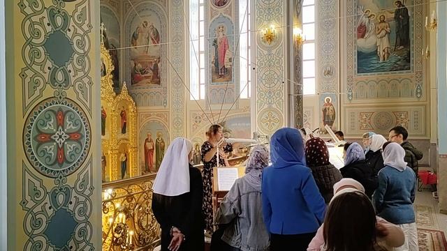 Кондак акафиста Покрова Пресвятой Богородицы ( И. Денисова). Регент Таисия Марченко. смотреть онлайн