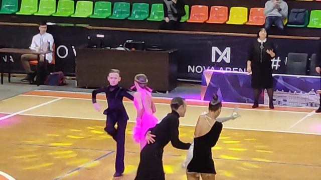 Загребин Болелова Первенство СПб ю1+ю2 до В джайв смотреть онлайн