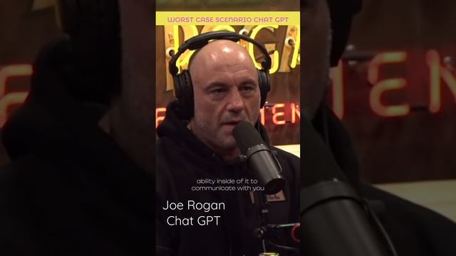 WHAT SCARES PEOPLE ABOUT CHAT GPT, Joe Rogan. #joerogan #chatgpt #fyp #technology #ai #fypシ #human смотреть онлайн