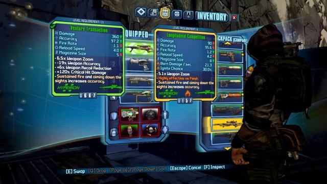 Лучшее оружие в игре? Обзор на оружия фирмы Hyperion из игры Borderlands 2. смотреть онлайн