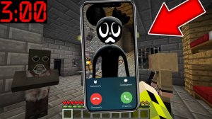МУЛЬТЯШНАЯ МЫШЬ позвонила в 3 ЧАСА НОЧИ в МАЙНКРАФТ ! CARTOON MOUSE SCP MINECRAFT