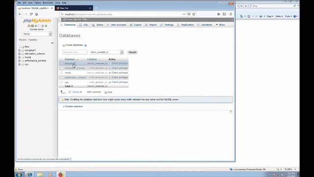 Entry Level Coding With PHP - Part 8 - Mysql and WAMP смотреть онлайн
