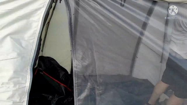 Обзор 4-местной палатки Outventure Tourist tent TWIN SKY 4 смотреть онлайн