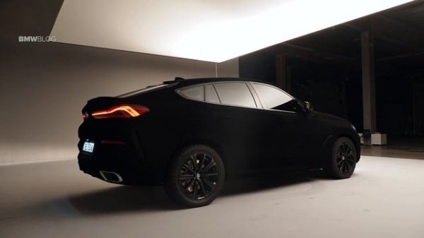 EXCLUSIVE VIDEO: BMW X6 Vantablack - Fake Or Real Color?