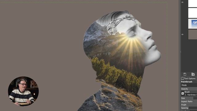 How To Create a Double Exposure Effect in GIMP смотреть онлайн