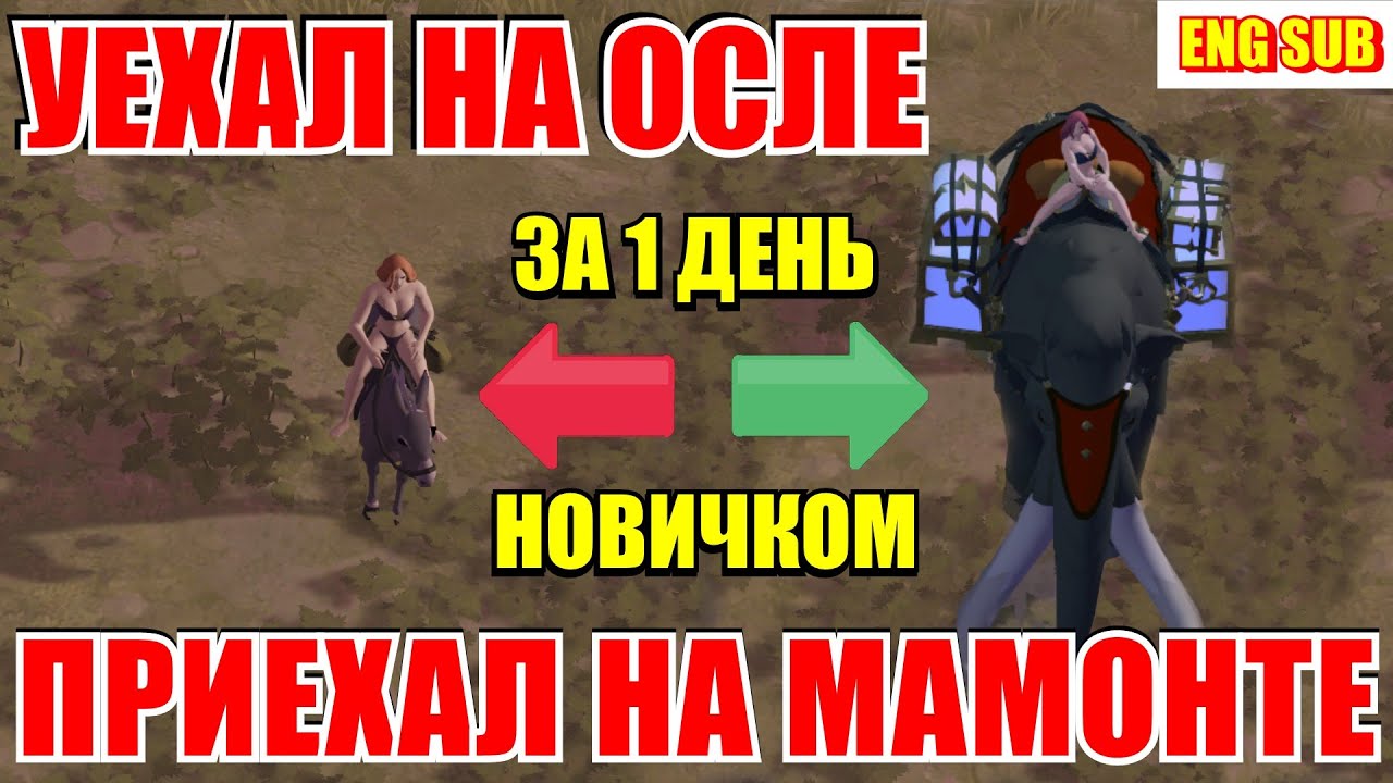 Albion online - С НУЛЯ ДО МАМОНТА ЗА 1 ДЕНЬ ПРОХОЖДЕНИЕ АЛЬБИОН ОНЛАЙН смотреть онлайн