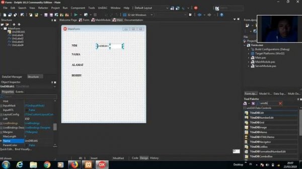 How To Make Simple Database with Delphi and mySQL