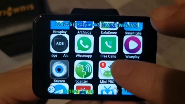 TICWRIS MAX 4G LTE-WIFI-3GB-32GB-ANDROID-IP67-RELOJ-SMARTWATCH-MAPS-ASISTENTE GOOGLE-VOLUMEN-Españo смотреть онлайн