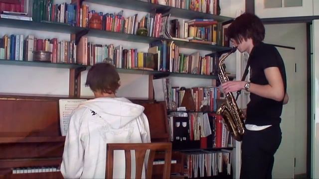 What a wonderful world Piano-Sax смотреть онлайн