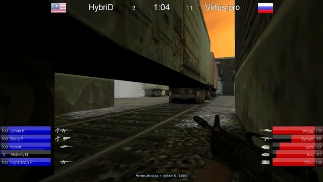 [ HLTV ] HybriD E-Sports Club Vs Virtus.pro (WCG 2006)