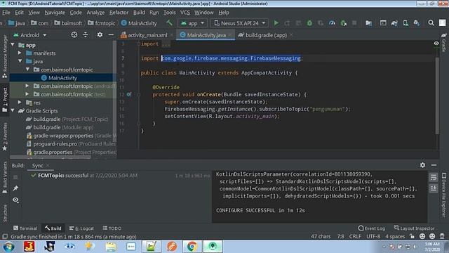 Android Firebase : FCM Menggunakan TOPIC [Bahasa Indonesia] смотреть онлайн