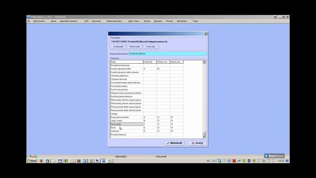 TelkomBud - Generacja dokumentów do szablonu w pliku MS Excel смотреть онлайн