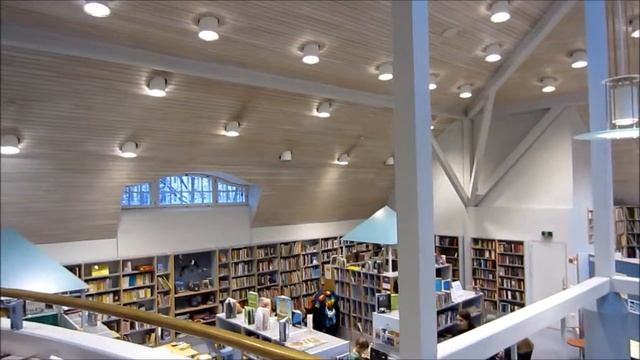 Modern Interior Design - Kallio Library, Helsinki Finland 2012 смотреть онлайн
