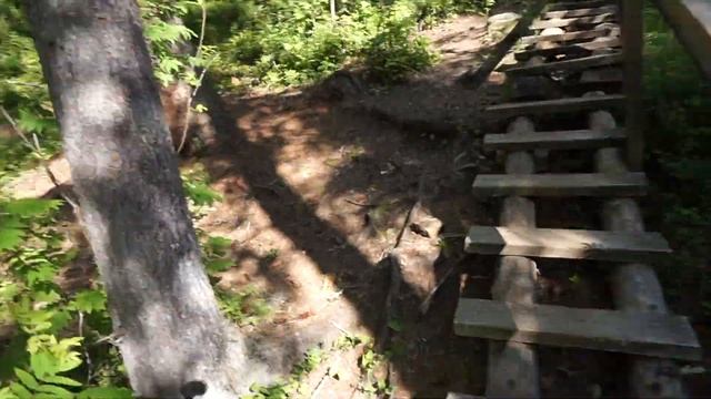 Русская тайга. Серьёзный разговор. Водопад. смотреть онлайн