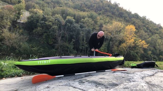 Itiwit 2 inflatable kayak, ready in 10 смотреть онлайн