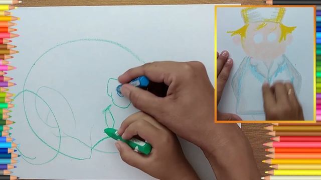 Рисуем с Алисой врача. Как нарисовать доктора. Рисуем красиво. смотреть онлайн