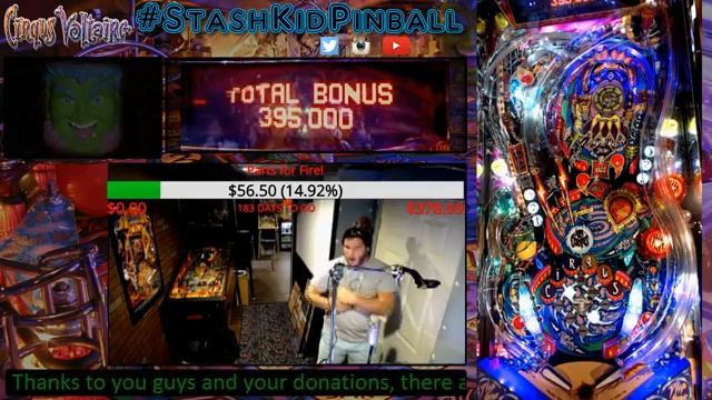 Cirqus Voltaire Pinball Game Play with Stashkid смотреть онлайн
