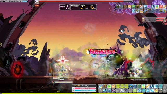 [MapleStory Reboot] Bossing Mule Bowmaster 15k Solo Normal Lotus смотреть онлайн