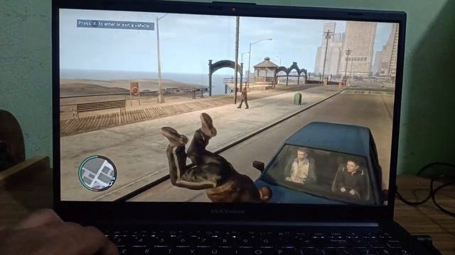 Asus VivoBook Go 15 E1504FA Ryzen 3 7320U [GTA 4 REAL LIFE Gameplay] TEST
