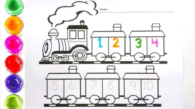 Learn Numbers And Counting 1 To 10 | Nursery Rhymes Collection  | 1-10 | 123 Counting For Kids