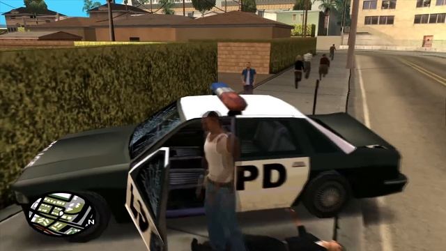 What Happens INSIDE CJ's House Before The First Mission in GTA San Andreas? смотреть онлайн