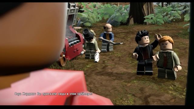 LEGO The Lost World: Jurassic Park Прохождение {часть 2} Мы нашли Сару смотреть онлайн