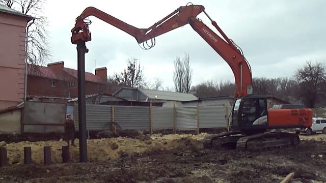 ВИБРОПОГРУЖАТЕЛЬ DPD 600T НА БАЗЕ ЭКСКАВАТОРА HITACHI 350H ZAXIS смотреть онлайн