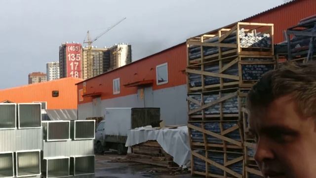 Горит утеплитель у ЖК Союзный смотреть онлайн