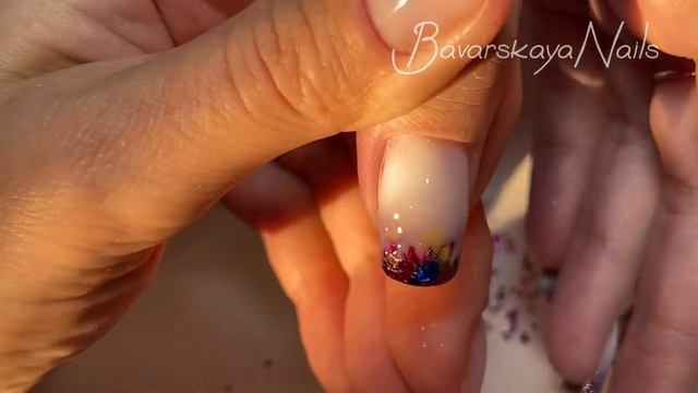 Аквариумный дизайн ногтей МАСТЕР КЛАСС. Красивый маникюр пошагово смотреть онлайн