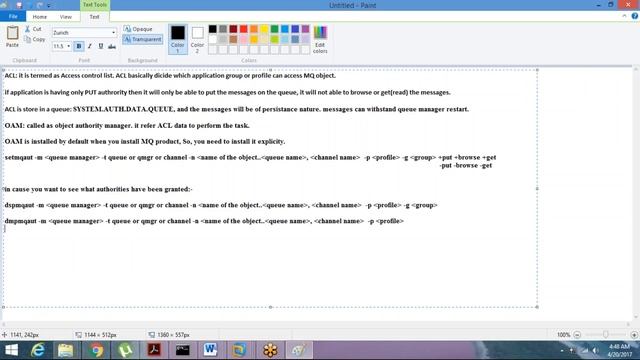 IBM MQ ACL & OAM смотреть онлайн