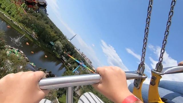 ДИВО ОСТРОВ Аттракцион Седьмое НЕБО. Attraction in St. Petersburg, Russia смотреть онлайн