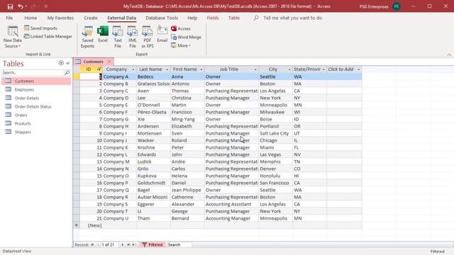 How to Export MS Access Table data to Excel Spreadsheet - Office 365 смотреть онлайн