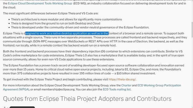 Eclipse Theia 1.0 -- Visual Studio Code Competitor? смотреть онлайн