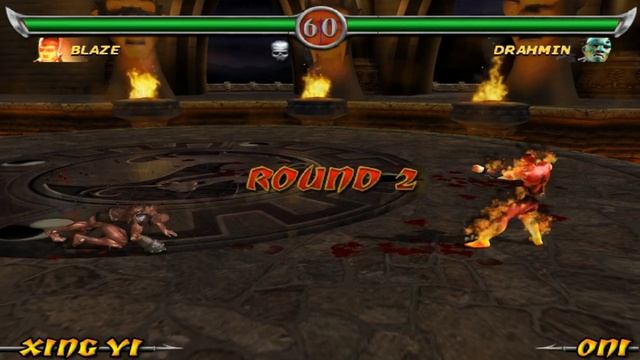 #1084 Mortal Kombat Deadly Alliance (PS2) Hidden Characters (10/11): Blaze gameplay. смотреть онлайн