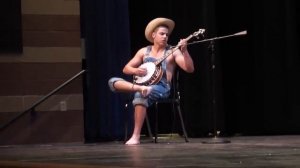 Hillbilly Banjo Player in the Talent Show