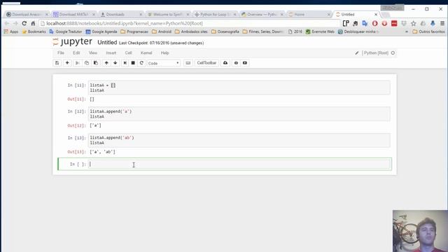 Tutorial Python Sympy parte 02 - Inicialização do Jupyter e básico do Python смотреть онлайн
