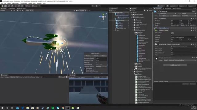 Unity Rocket Launcher смотреть онлайн