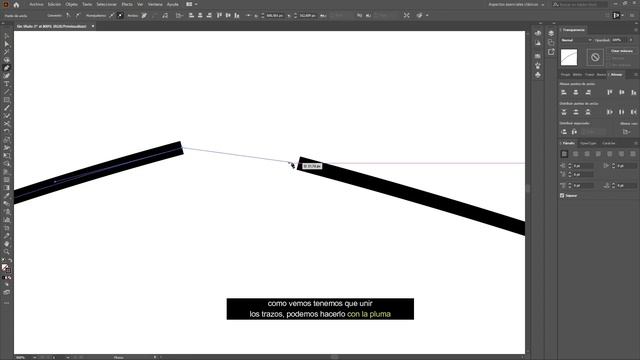 ? UNIR TRAZOS rápido y fácil en Illustrator | Tutorial de Illustrator смотреть онлайн