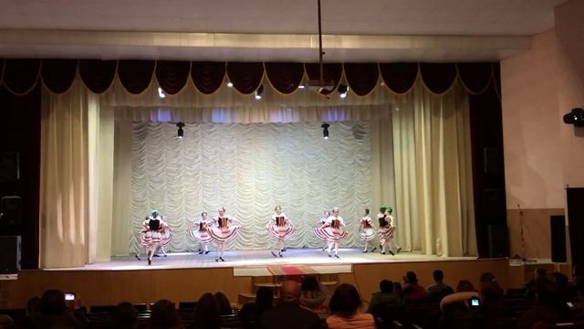 Детский образцовый хореографический ансамбль РИТМ ДШИ ст.Павловской Белорусский танец "Скок да скок смотреть онлайн