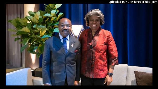 Ali Bongo Ondimba et Linda Thomas Greenfield parlent de l’actualité nationale et internationale смотреть онлайн
