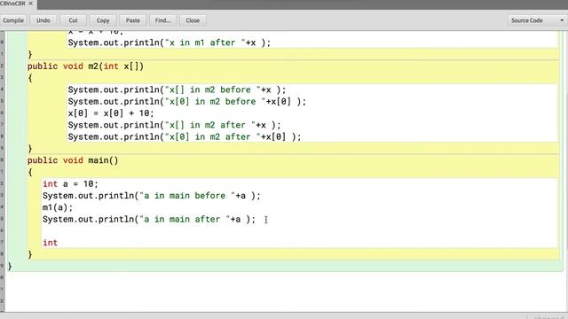 Java Tutorials 49 - Call By Value vs Call By Reference in java смотреть онлайн