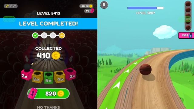 Going Balls | Funny Race 10, Banana Frenzy Vs Crazy Epic Race, Goal Ball - Speedrun Gameplay смотреть онлайн