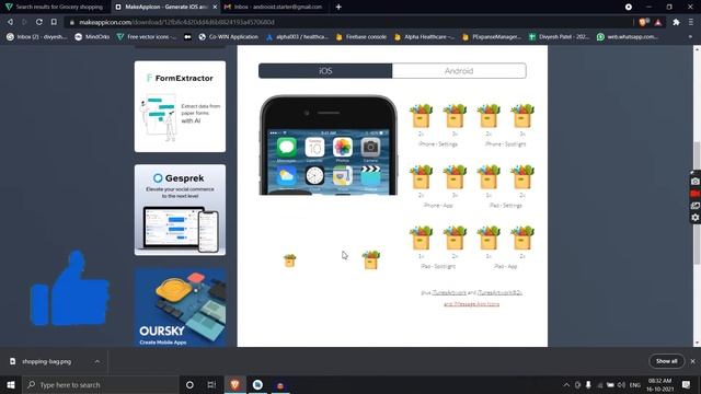 Generate Android and iOS App Launcher Icons of all sizes with just one click! смотреть онлайн