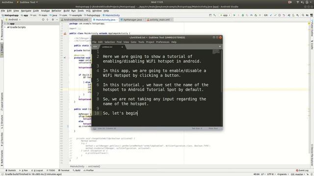 WiFi Hotspot in Android | Android Tutorial Spot смотреть онлайн